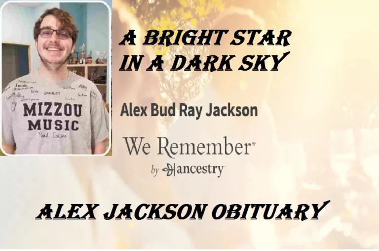 Alex Jackson Obituary : Tribute to a Shining Star of the University of Missouri