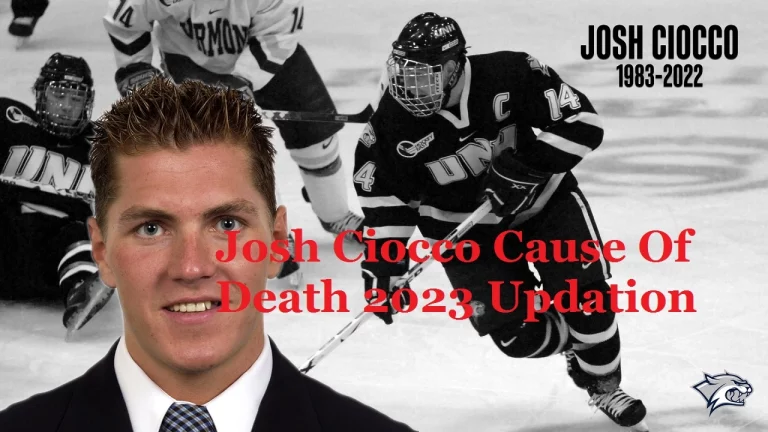 Josh Ciocco Cause Of Death: What We Know So Far how Did He die? – 2024 Update!