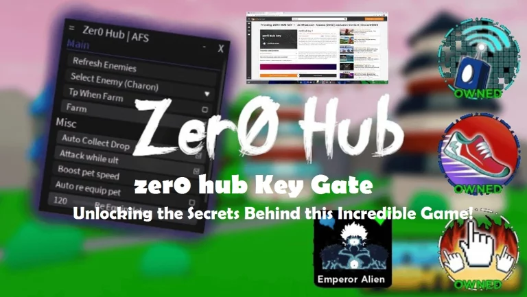 zer0 hub Key Gate {Jan 2023}: Unlocking the Secrets Behind this Incredible Game!