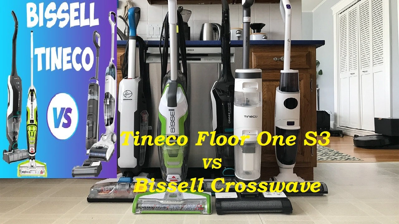 Tineco Floor One S3 vs Bissell Crosswave