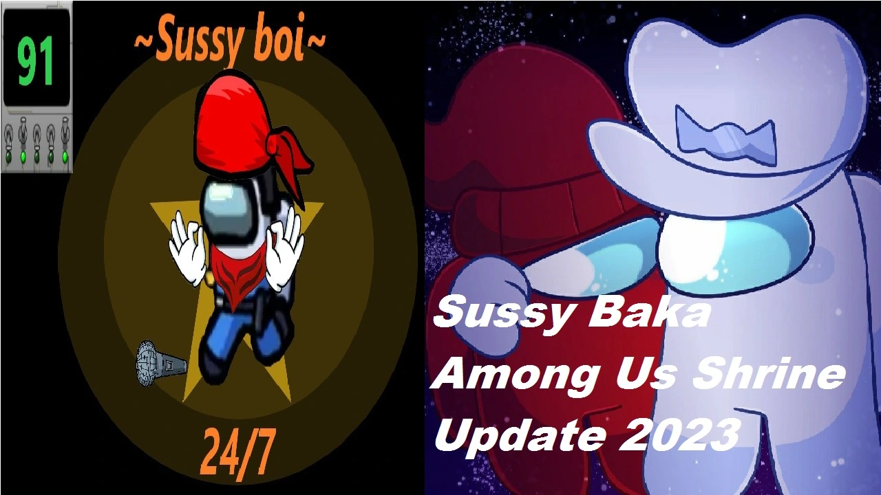 Sussy Baka Among Us Shrine - Update 2023