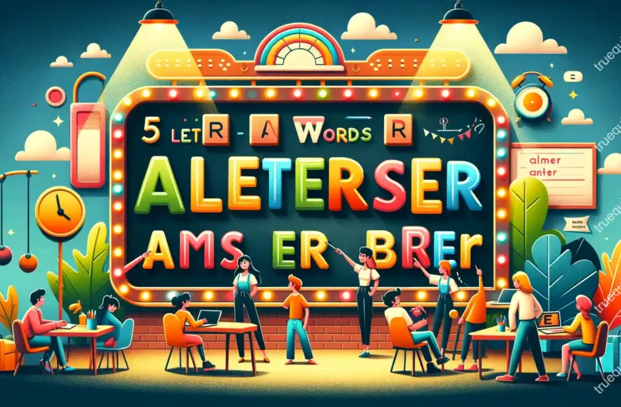 5 Letter Words Starting with A and ending with ER