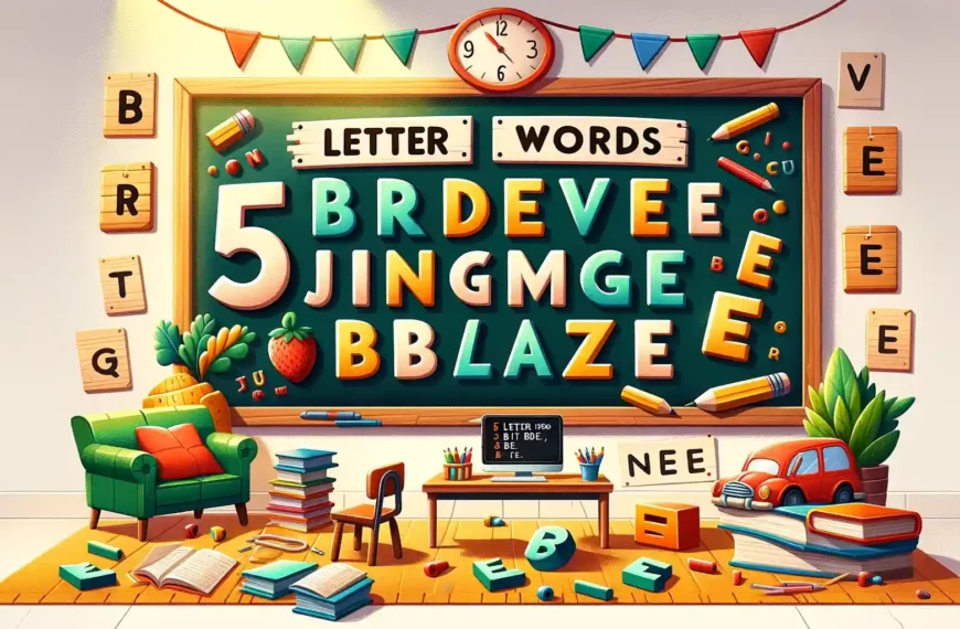 5 Letter Words Starting with B and Ending with E