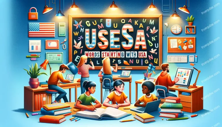 5 Letter Words Starting with “USA”