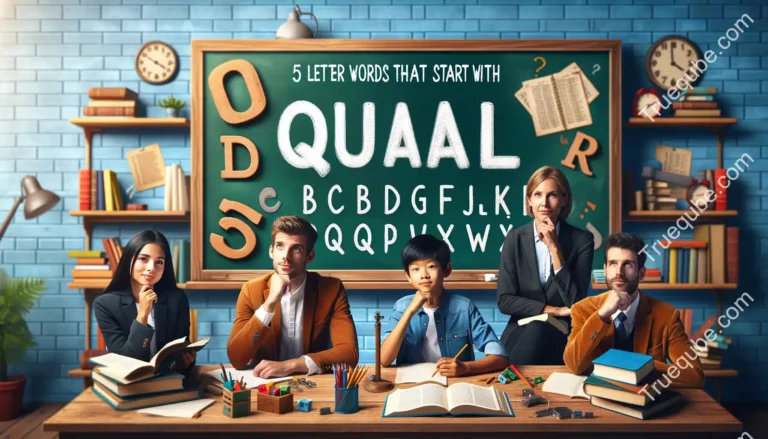 5 Letter Words that Start with “Qual”
