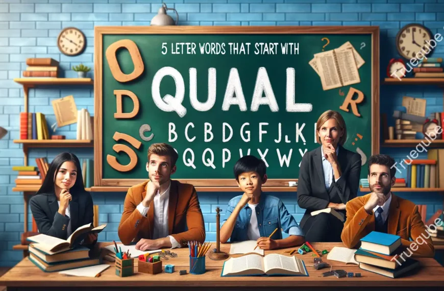 5 Letter Words that Start with Qual